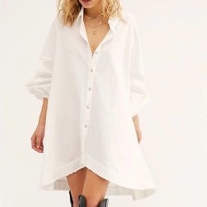 Free people mini shirt dress